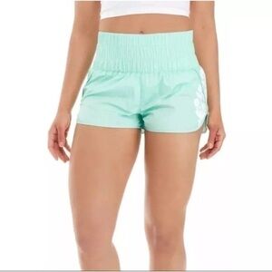 Free People Movement The Way Home Shorts High Waist Mint Green Small